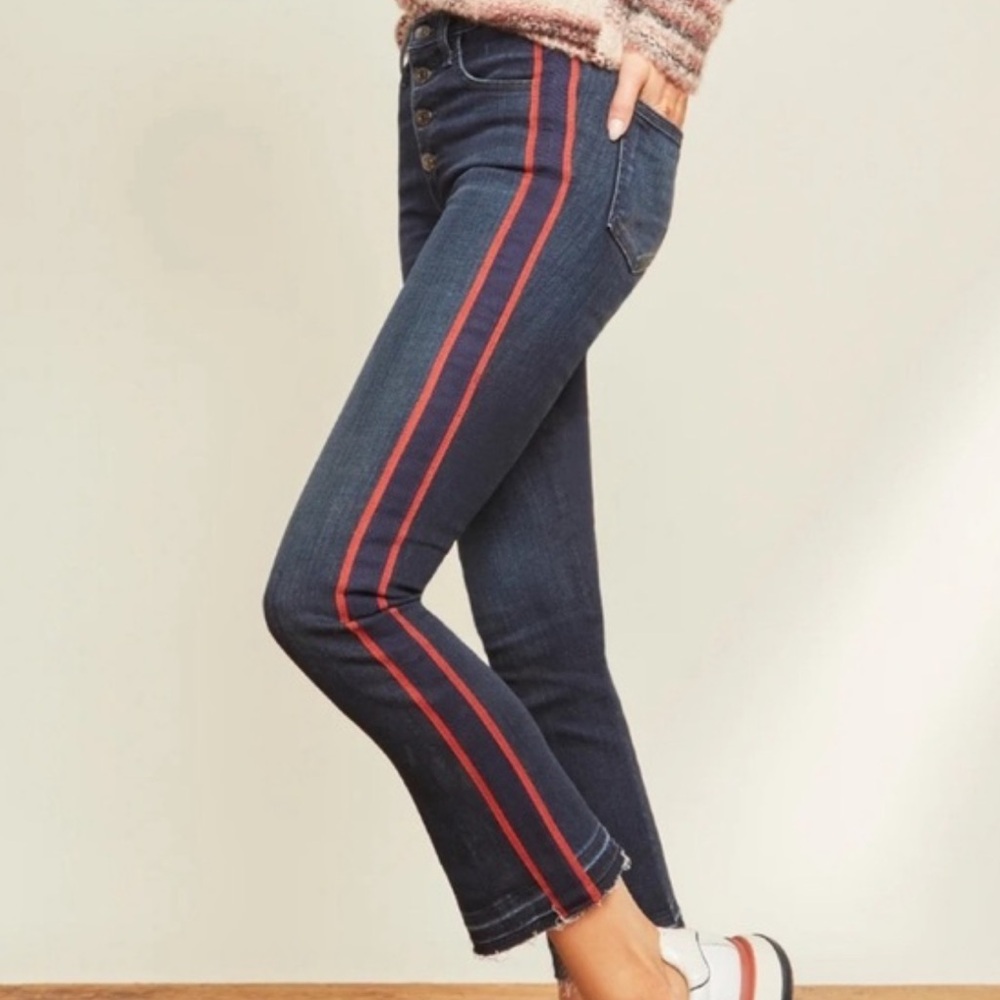 Veronica Beard Carolyn baby boot jeans, size 25